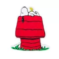 Peanuts Dog Houses Cloud Pillow at Spencer's