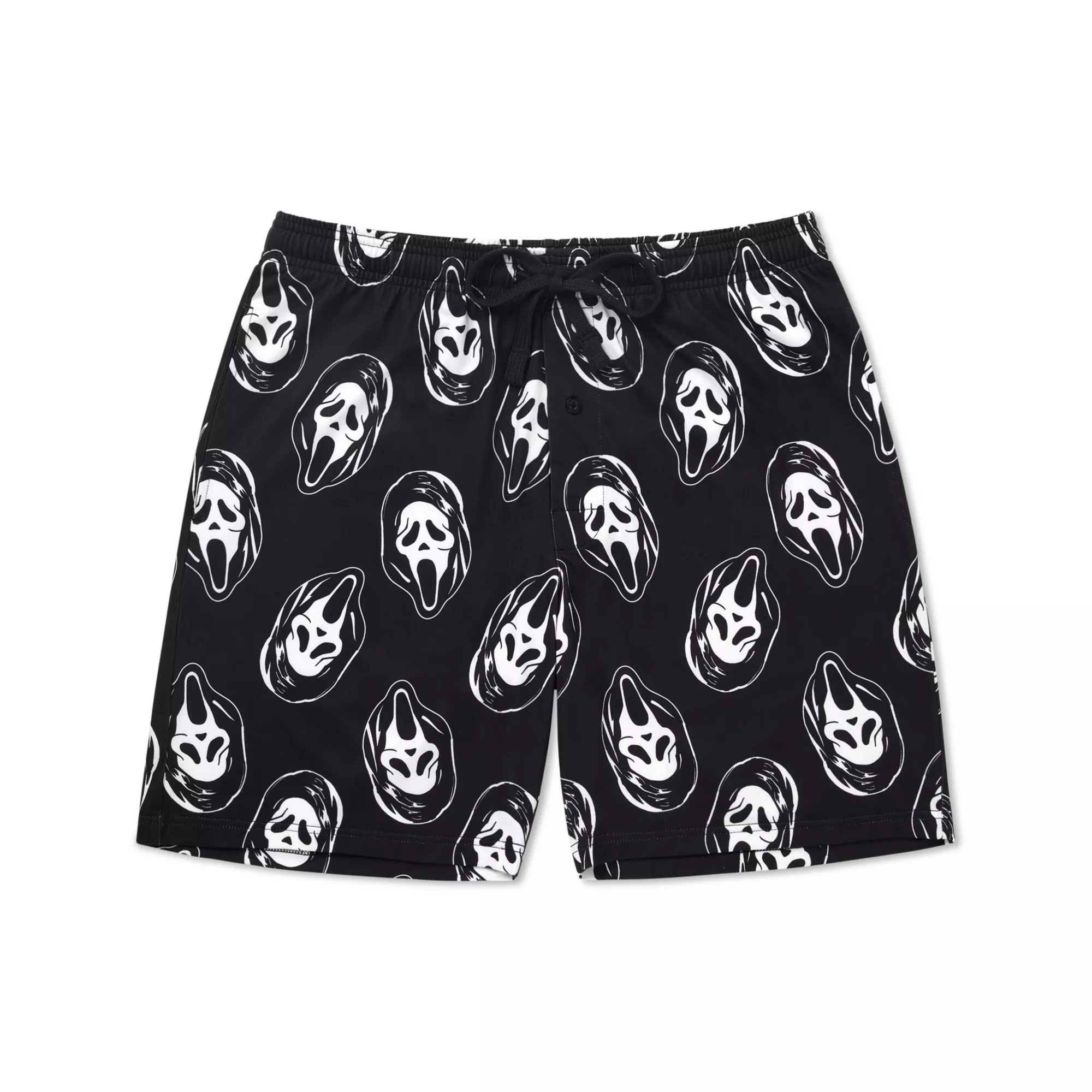 Ghost Face All Over Print Lounge Shorts at Spencer's
