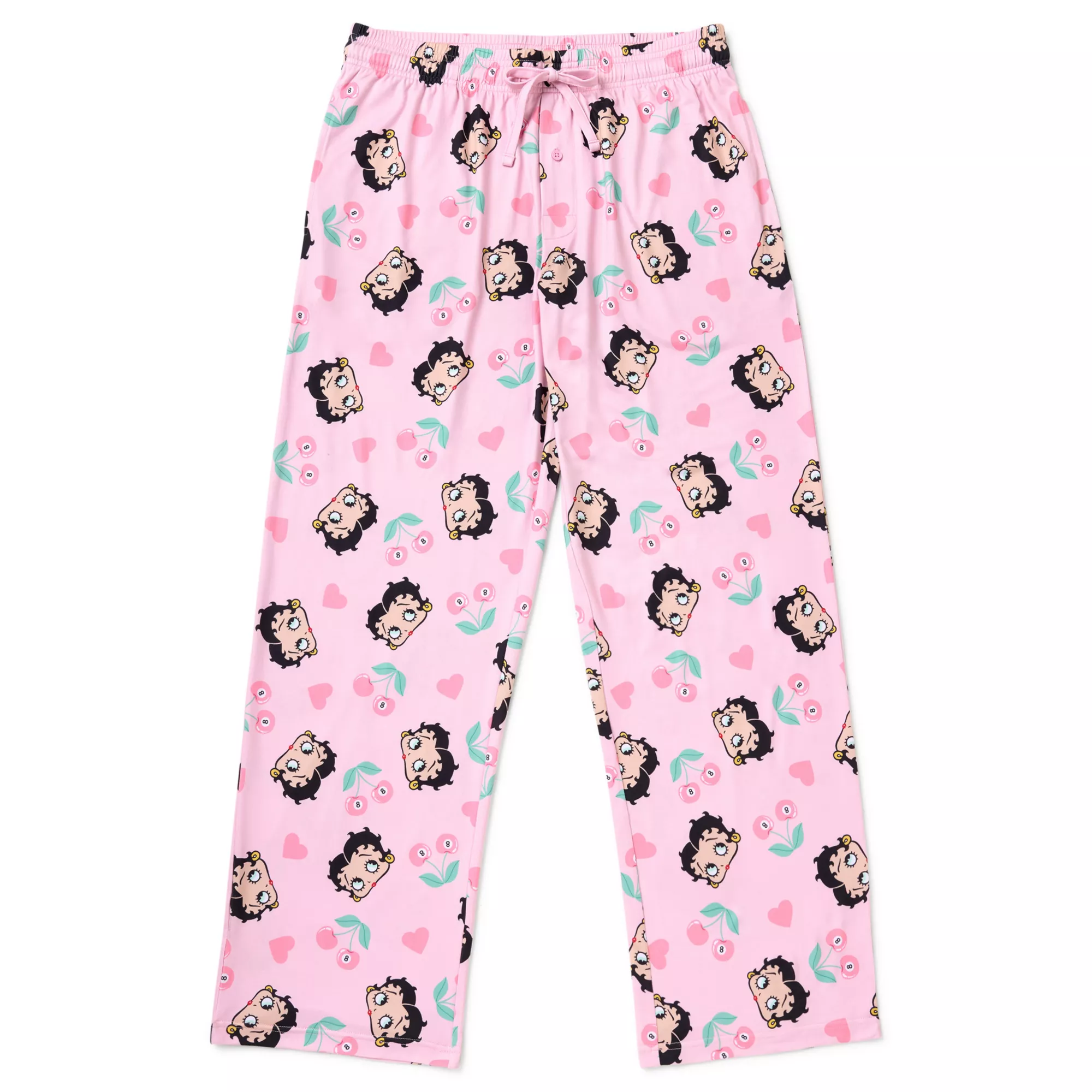 Betty Boop Cherry Heart Print Lounge Pants at Spencer's