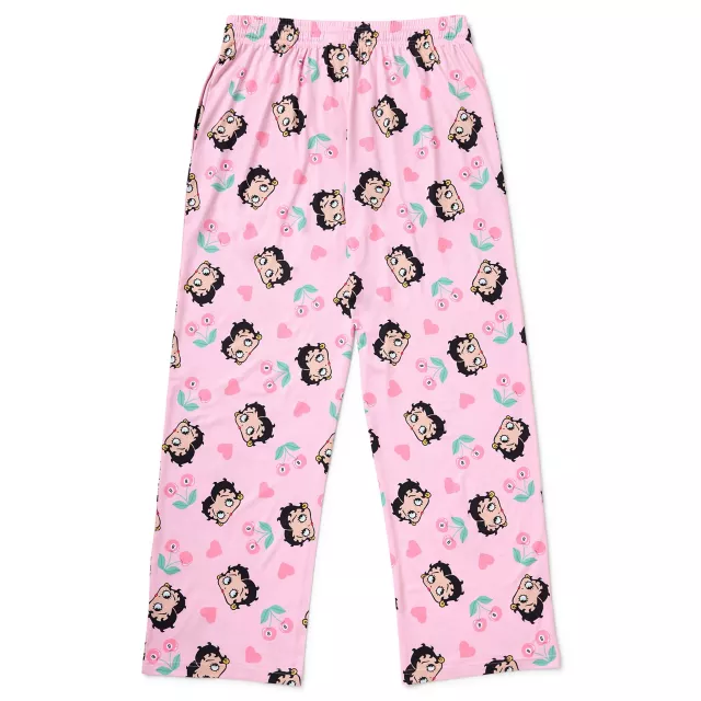Betty Boop Cherry Heart Print Lounge Pants at Spencer's