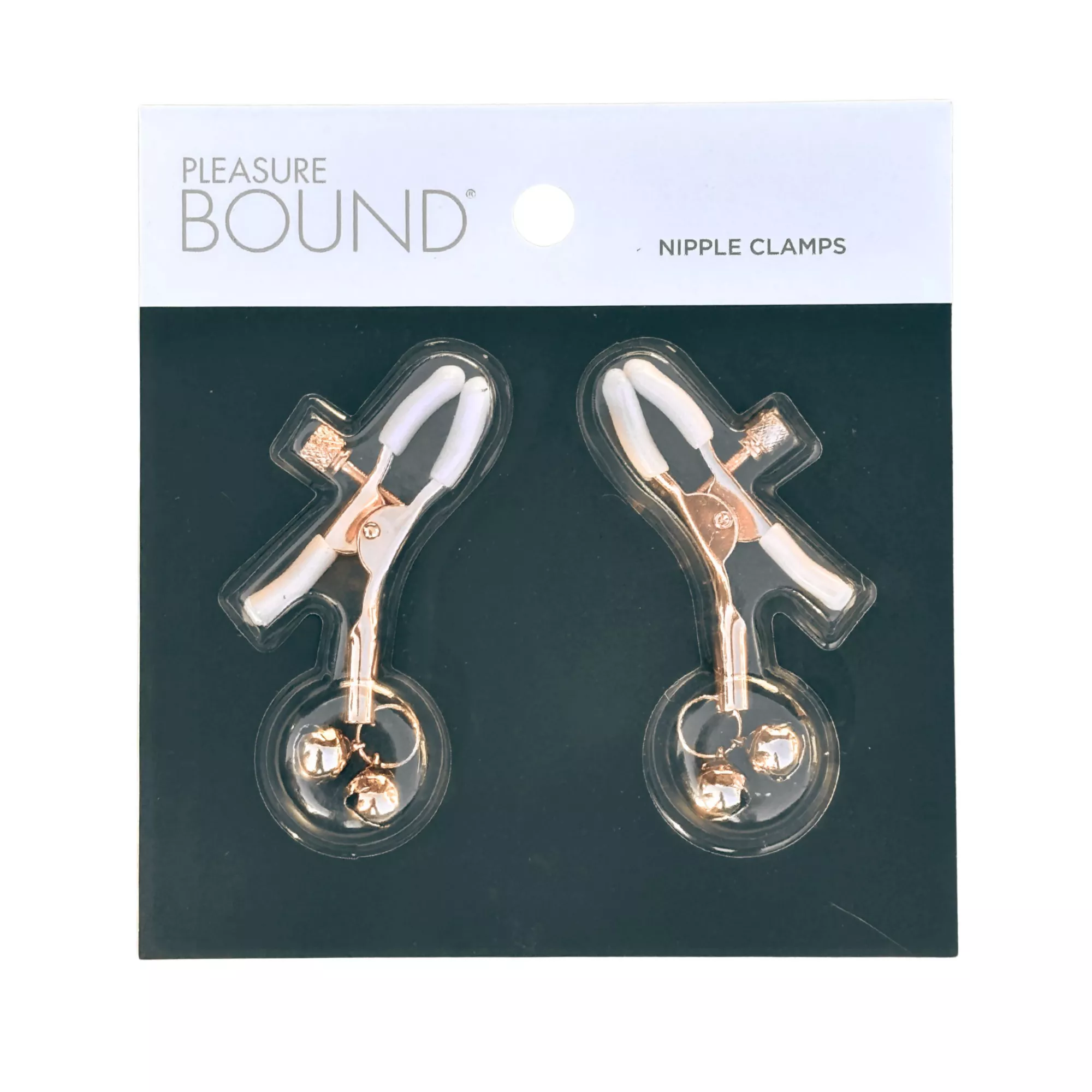 Peach Bell Nipple Clamps - Pleasure Bound