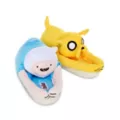 Finn and Jake 3D Hugger Slippers - Adventure Time at Spencer's