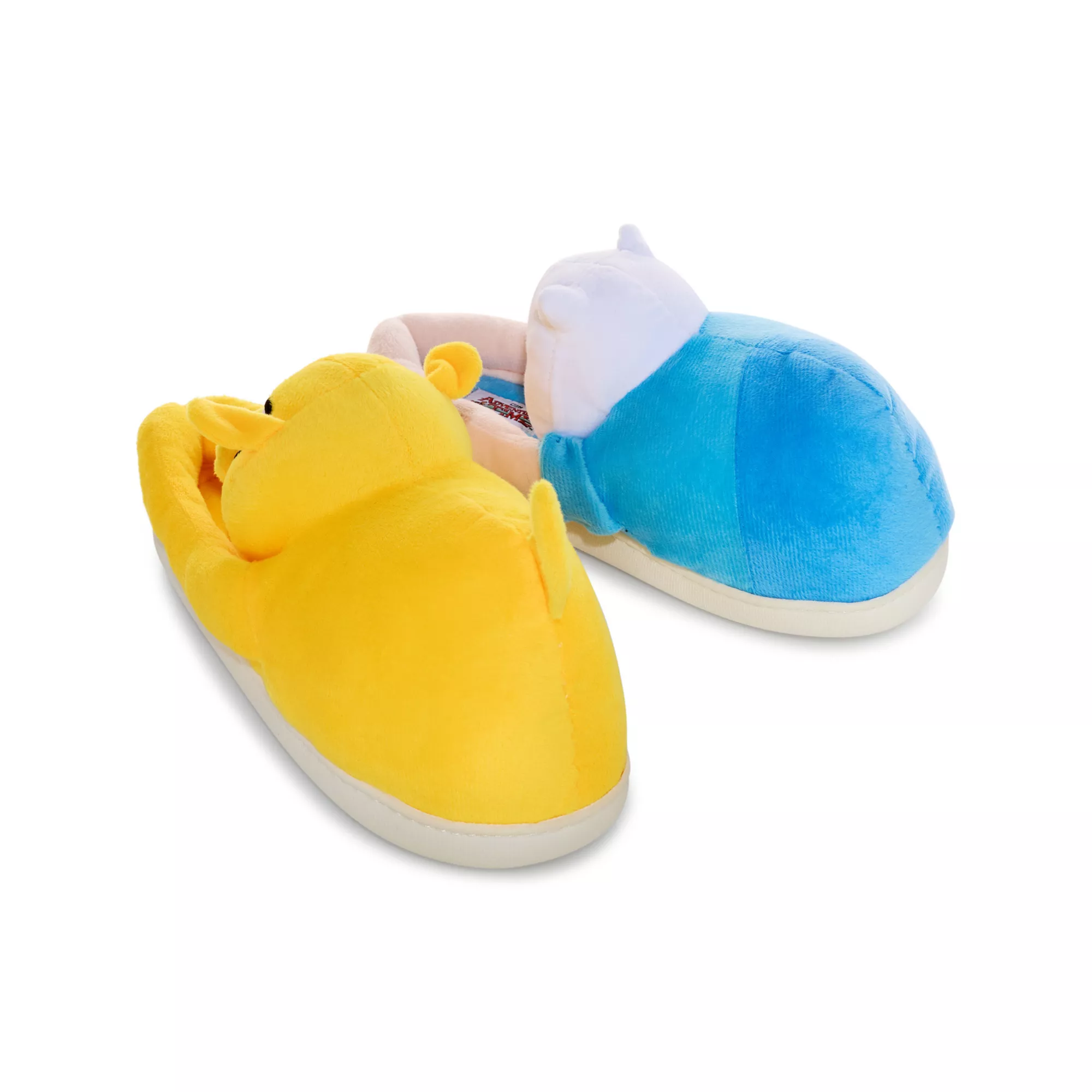 Finn and Jake 3D Hugger Slippers - Adventure Time at Spencer's