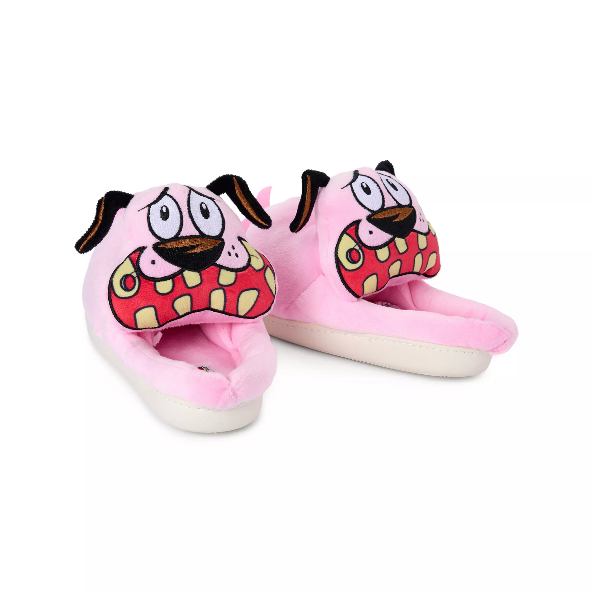 Courage the Cowardly Dog Plush Slippers at Spencer's