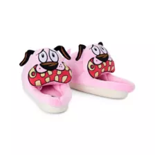 Courage the Cowardly Dog Plush Slippers at Spencer's