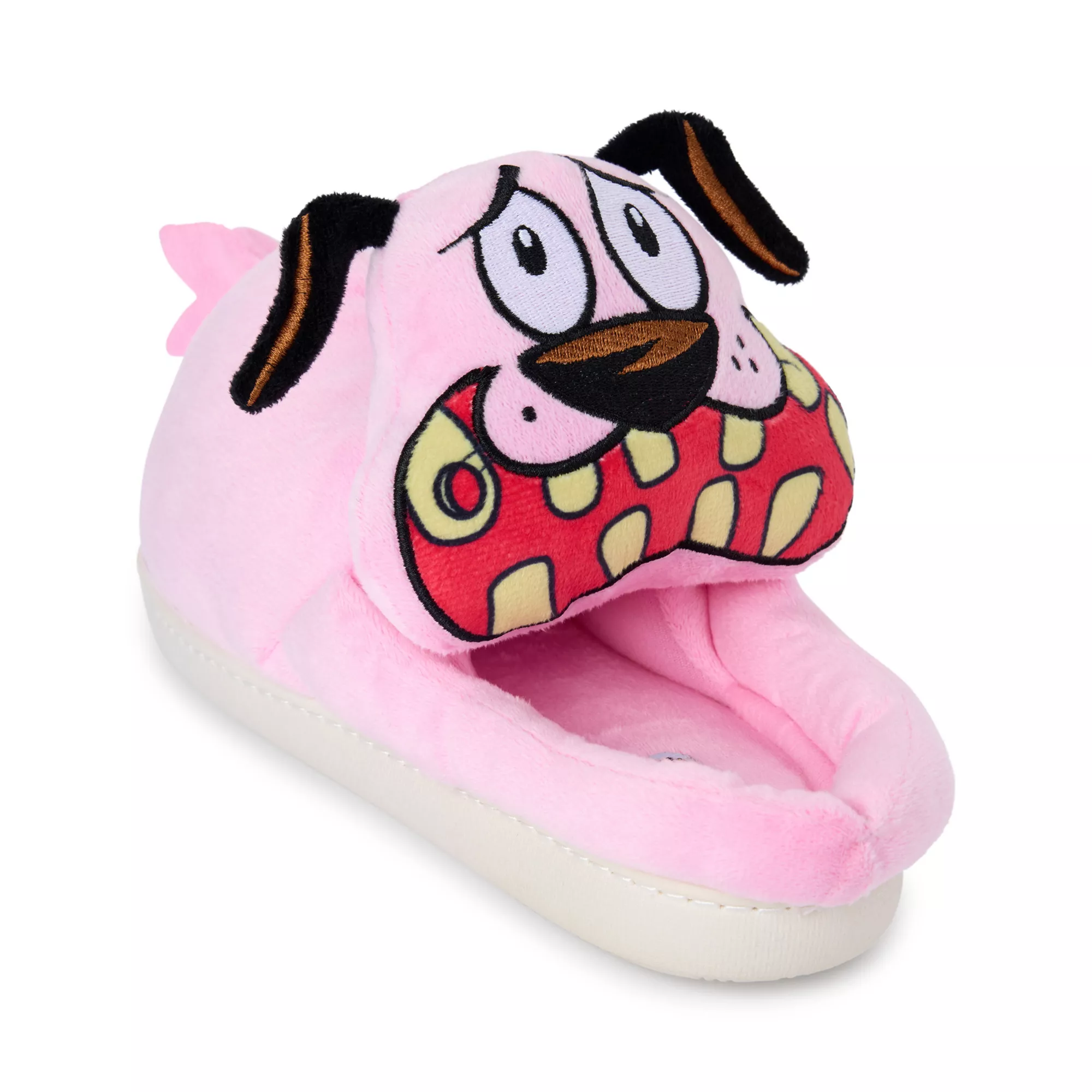 Courage the Cowardly Dog Plush Slippers at Spencer's
