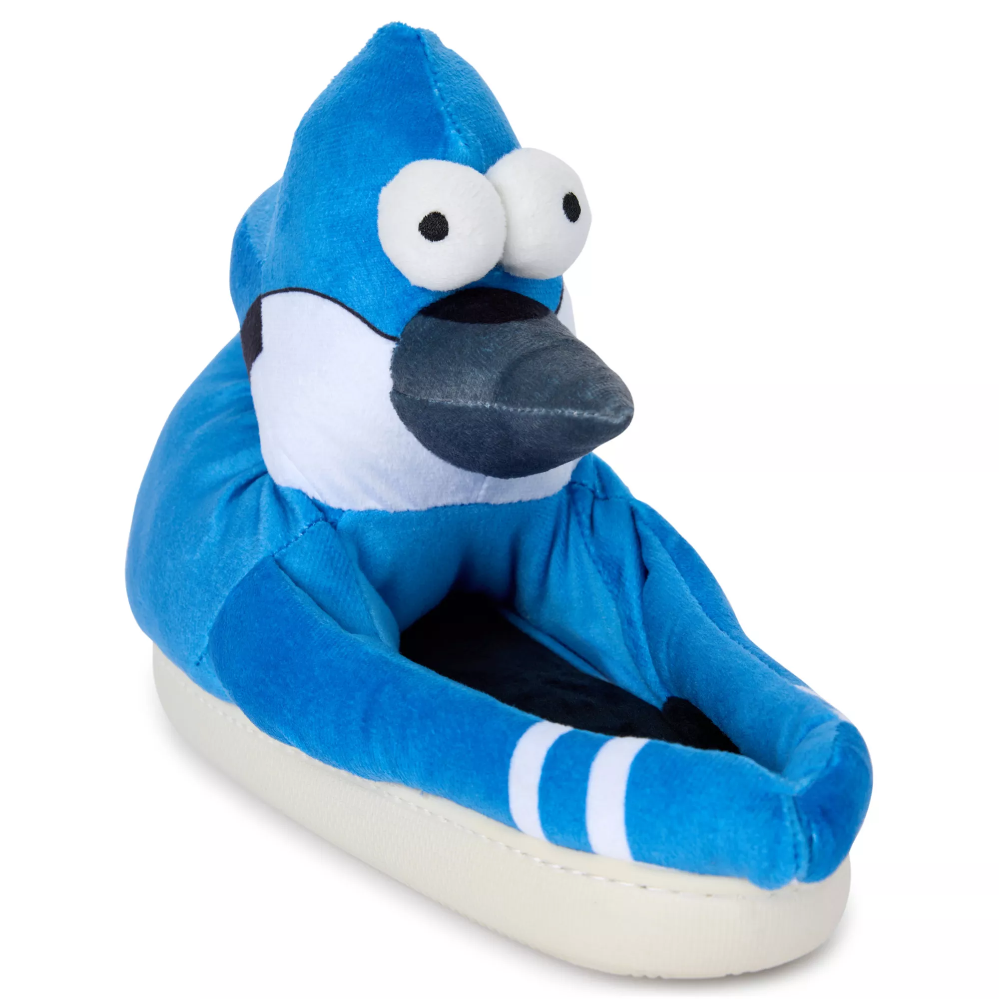 Regular Show Mordecai and Rigby Plush Slippers at Spencer's