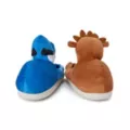 Regular Show Mordecai and Rigby Plush Slippers at Spencer's