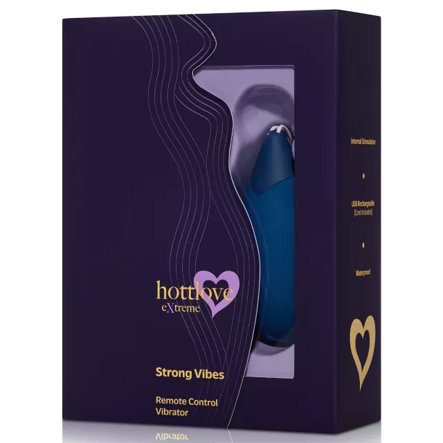 Hott Love Extreme Strong Vibes Remote Control Vibrator at Spencer's