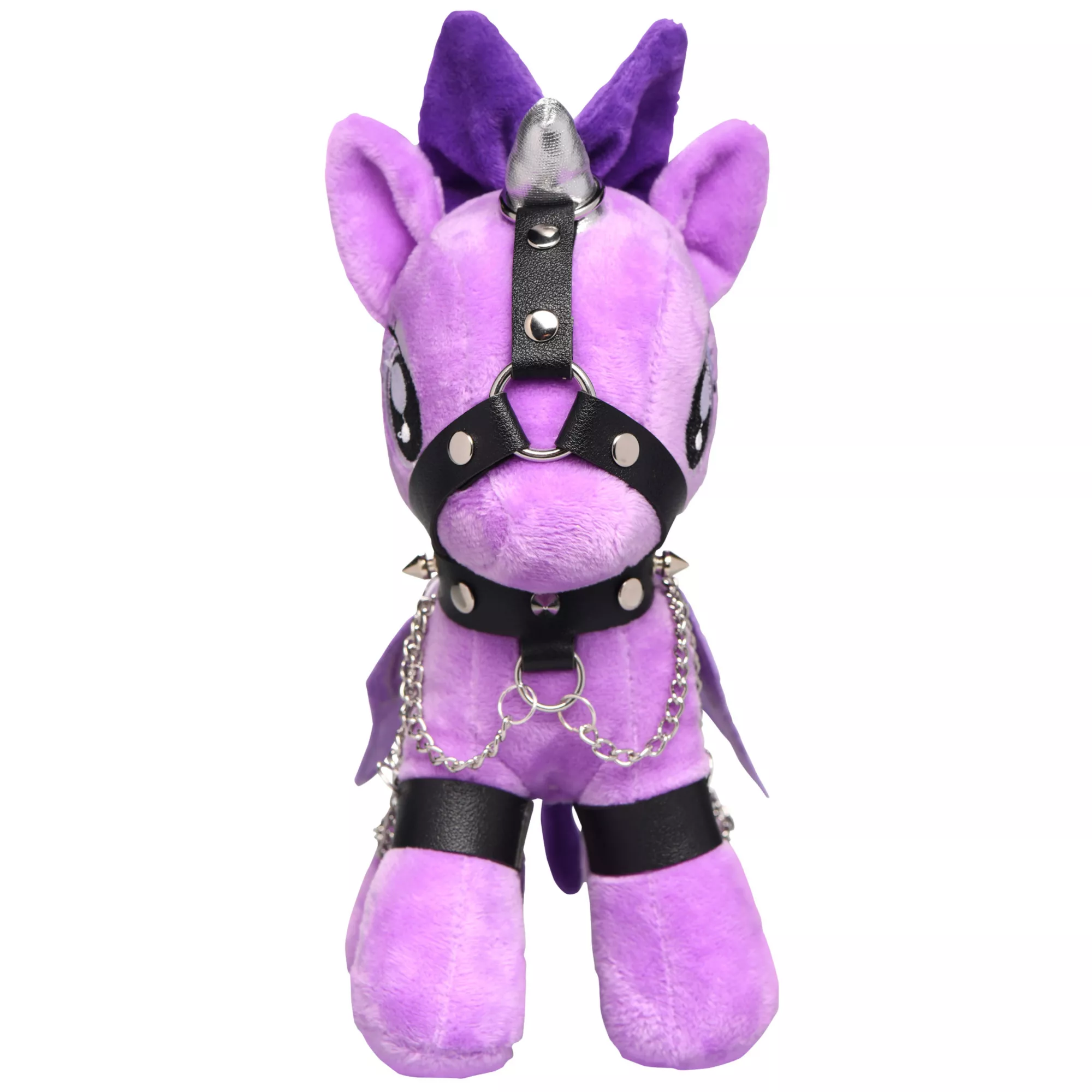 Purple Bondage Pony Plush at Spencer's