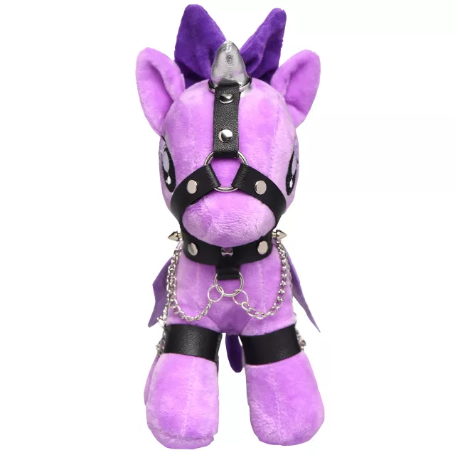 Purple Bondage Pony Plush at Spencer's