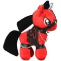 Red Bondage Pony Plush at Spencer's