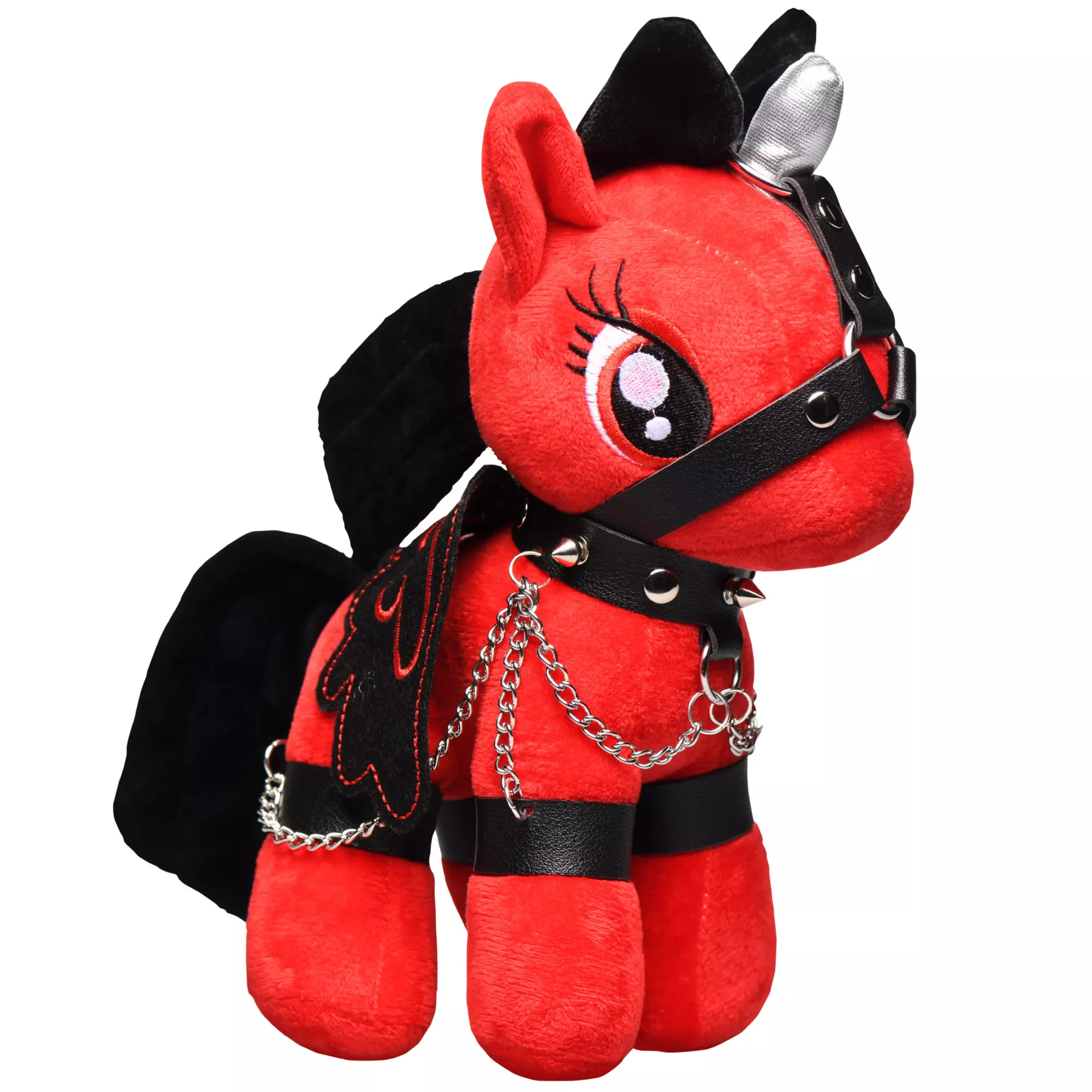 Red Bondage Pony Plush at Spencer's