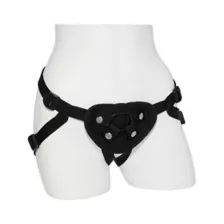 Full Command 7 Inch Strap On Harness with Bullet Vibrator - Hott Love Extreme at Spencer's