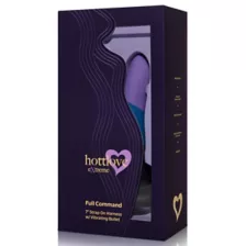 Full Command 7 Inch Strap On Harness with Bullet Vibrator - Hott Love Extreme at Spencer's
