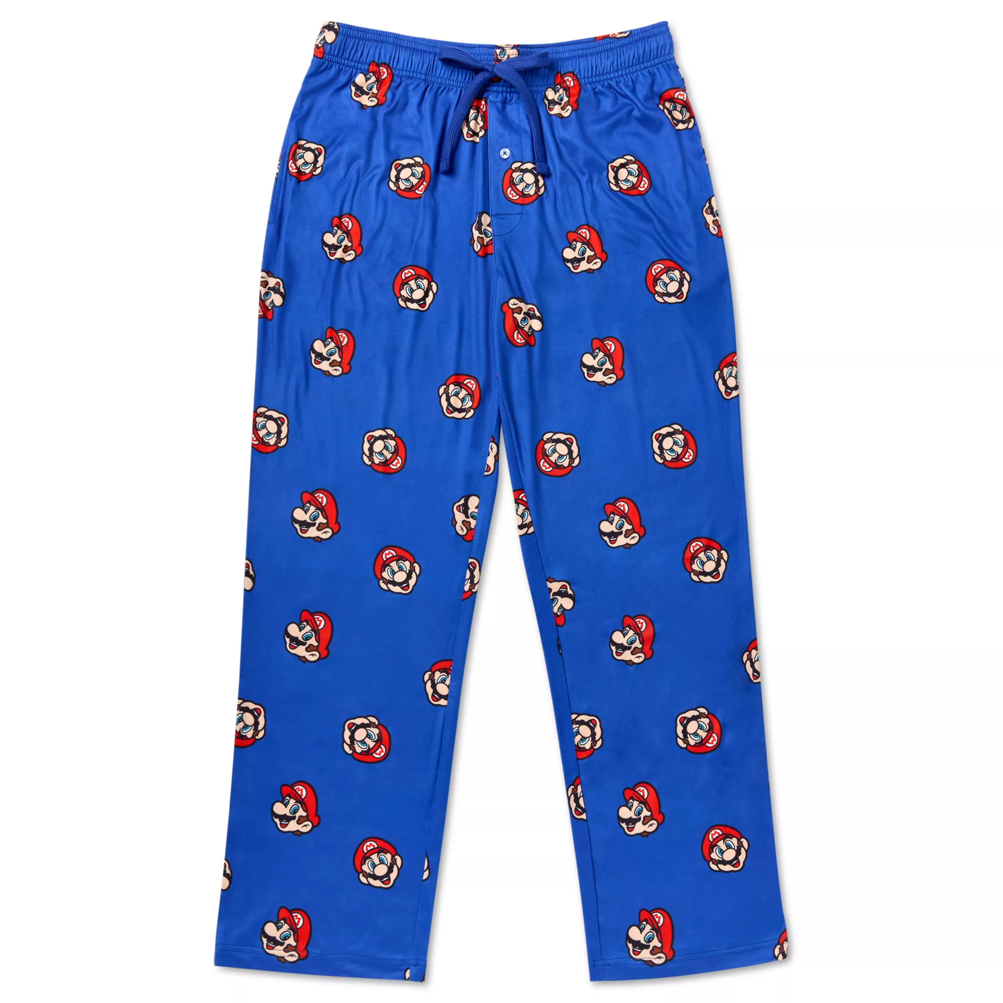 Mario Faces Lounge Pants - Super Mario Bros. at Spencer's