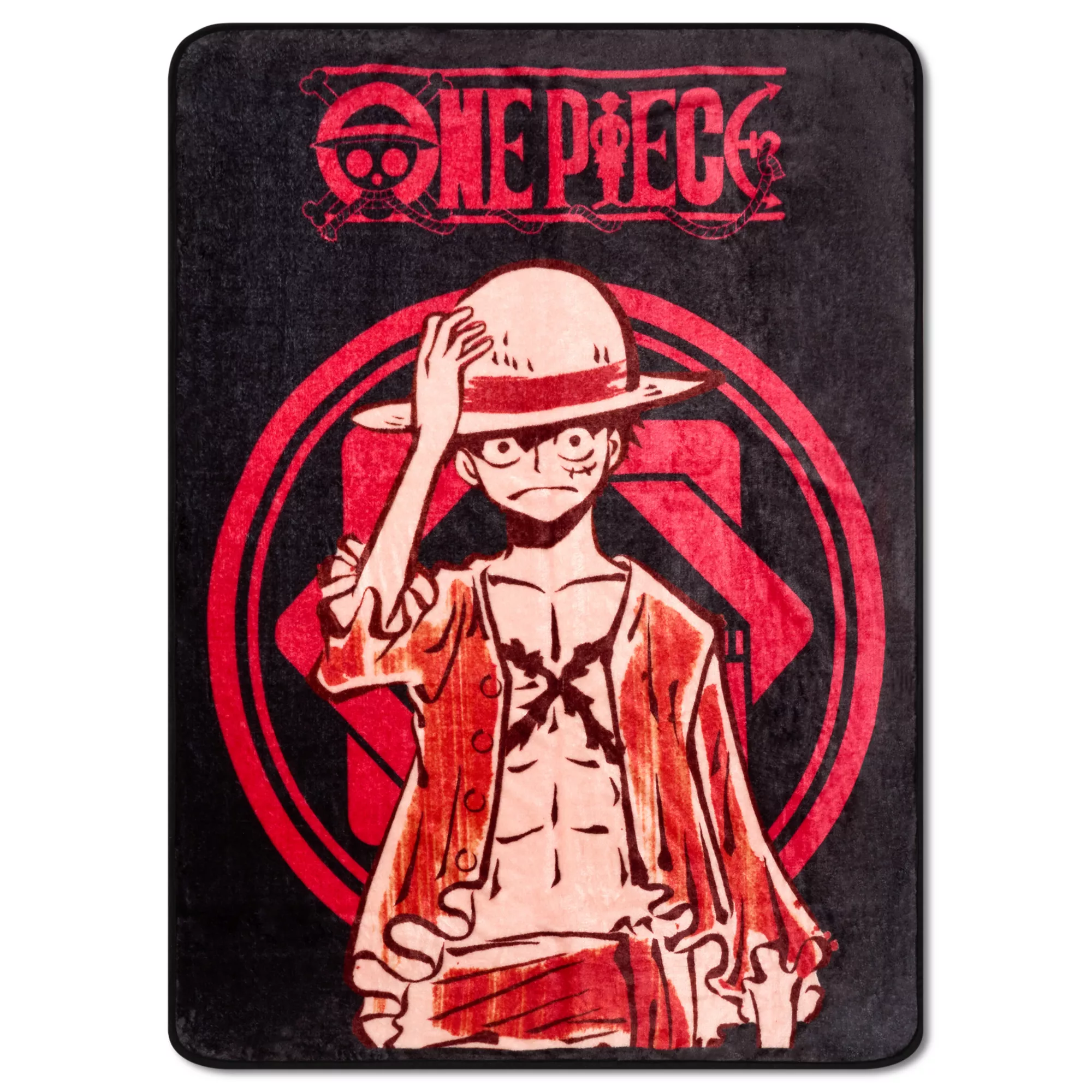 Monkey D. Luffy Fleece Blanket - One Piece at Spencer's