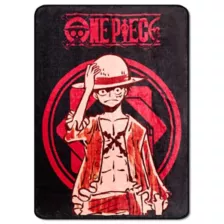 Monkey D. Luffy Fleece Blanket - One Piece at Spencer's