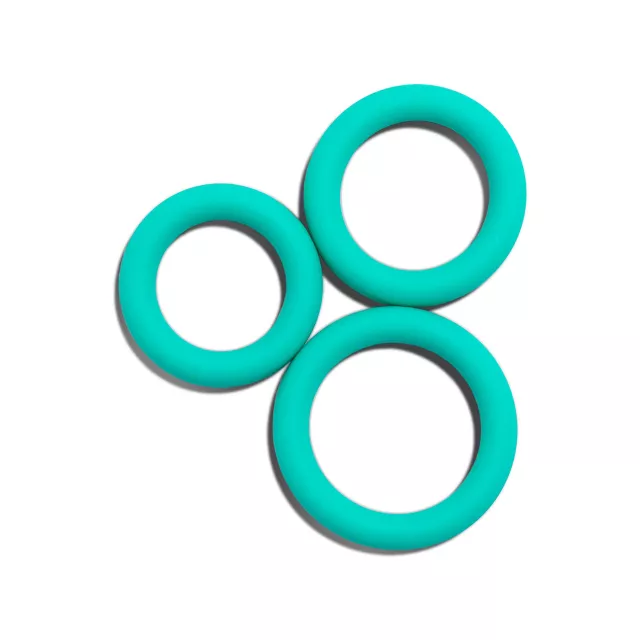 Multi-Pack Hello Cake Cock Rings - 3 Pack at Spencer's