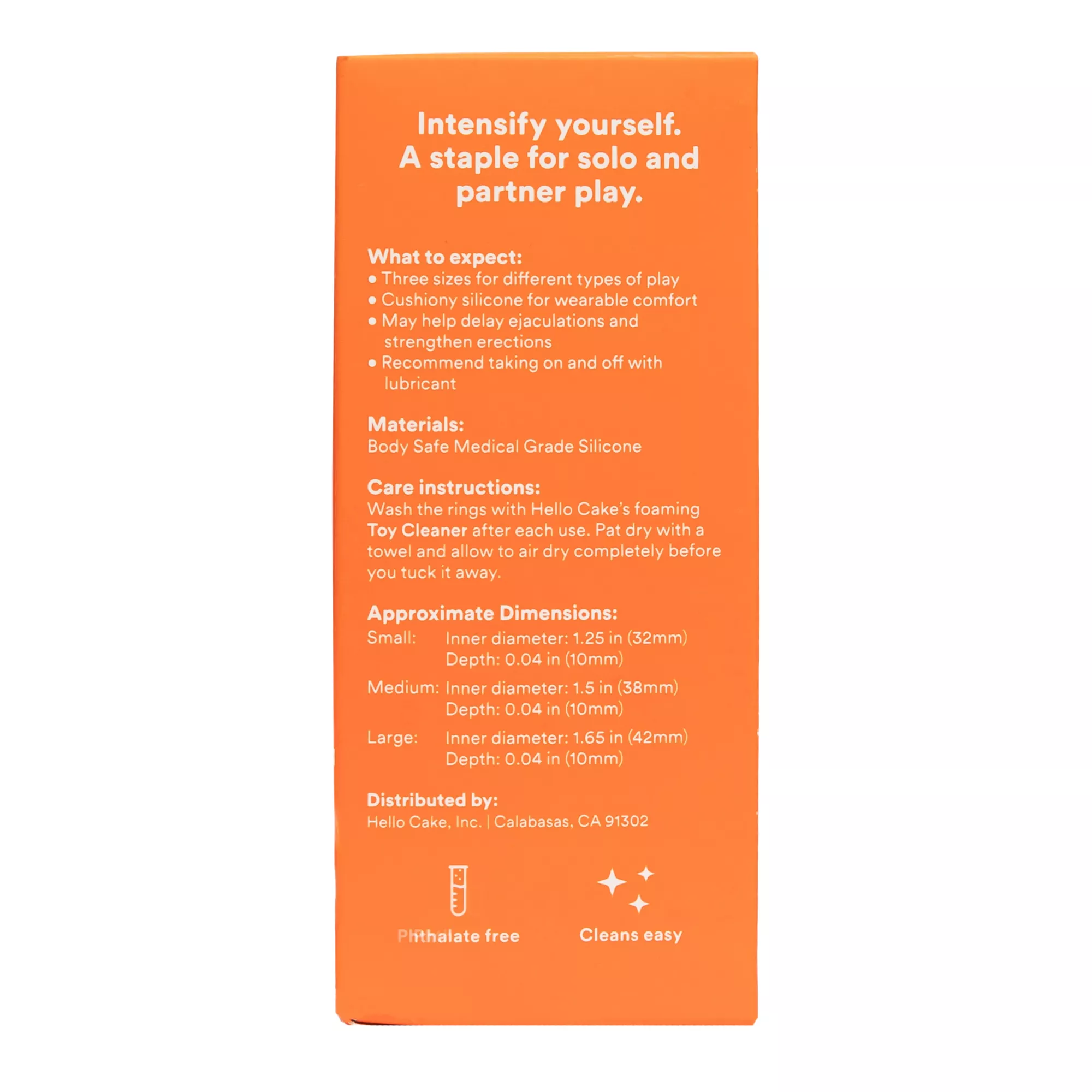 Multi-Pack Hello Cake Cock Rings - 3 Pack at Spencer's