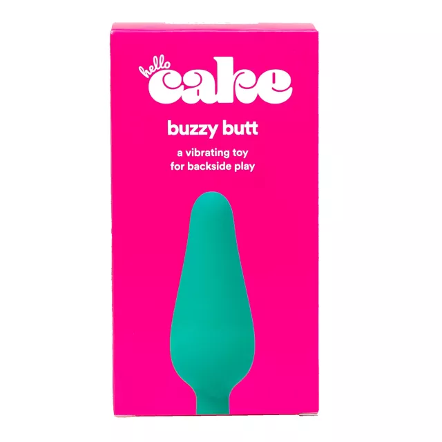 Hello Cake Buzzy Butt Vibrating Butt Plug - 4.8 Inch at Spencer's