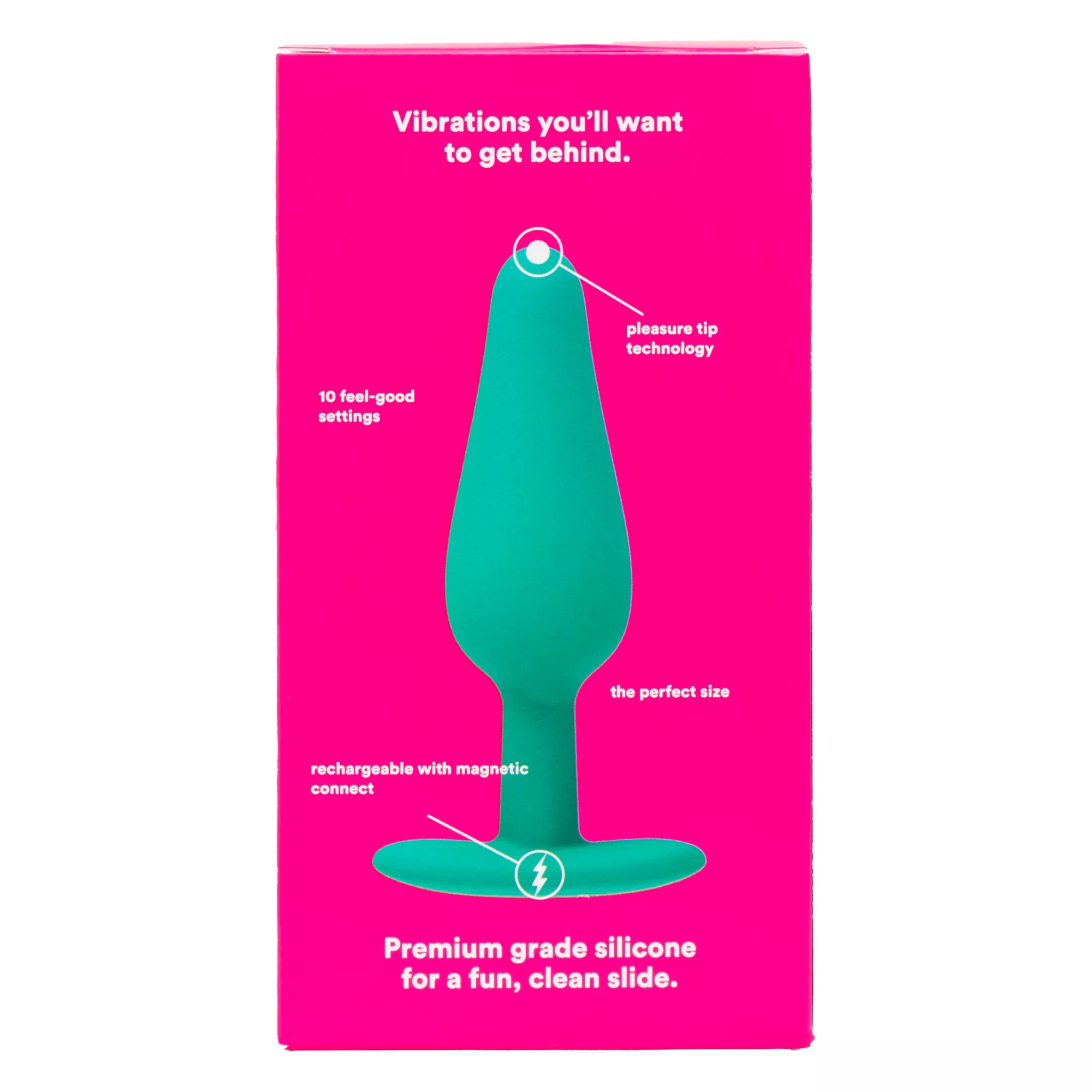 Hello Cake Buzzy Butt Vibrating Butt Plug - 4.8 Inch at Spencer's