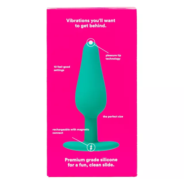 Hello Cake Buzzy Butt Vibrating Butt Plug - 4.8 Inch at Spencer's