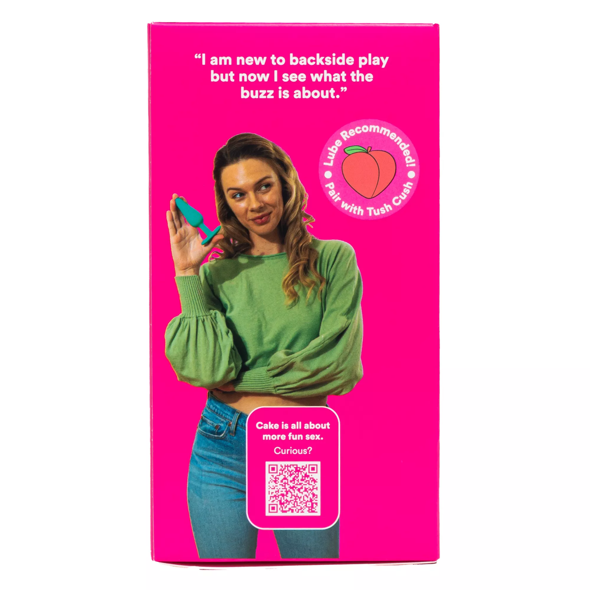 Hello Cake Buzzy Butt Vibrating Butt Plug - 4.8 Inch at Spencer's