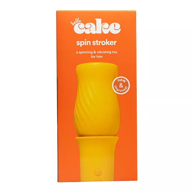 Hello Cake Spinning & Vibrating Stroker