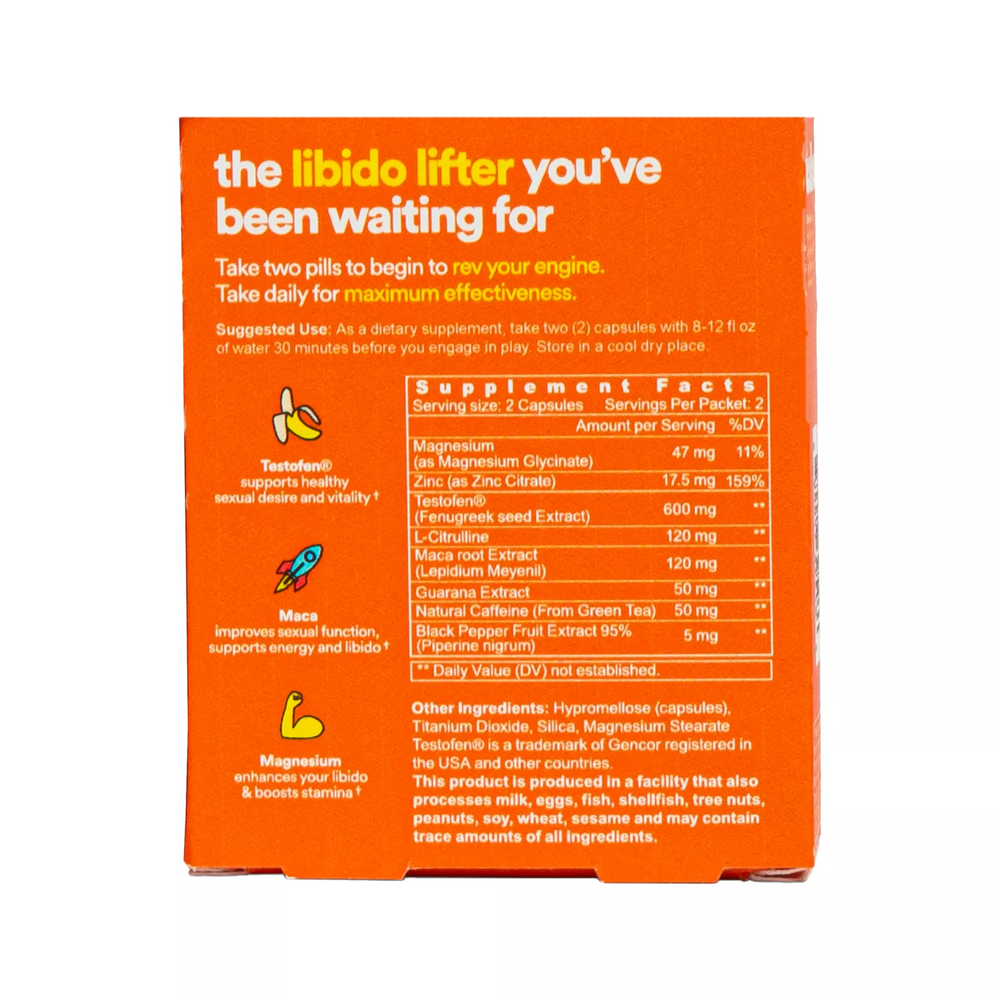 Multi-Pack Hello Cake Drive for Him Sexual Enhancement Capsules - 4 Pack at Spencer's