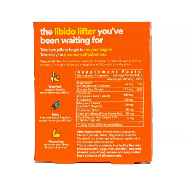 Hello Cake Drive for Him Supplement - 2 Doses