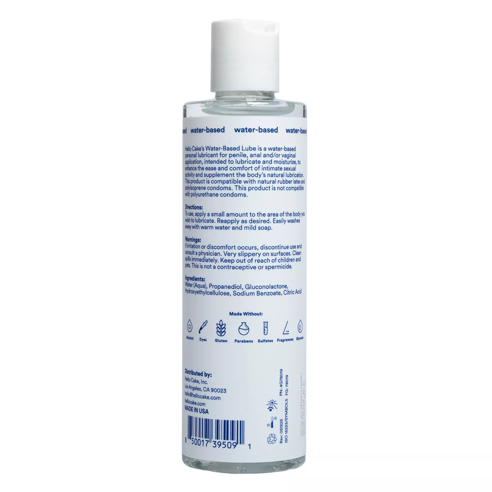 Hello Cake Water Based Lubricant - 8 oz. at Spencer's