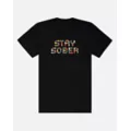 D'Aydrian Harding Stay Sober T Shirt at Spencer's