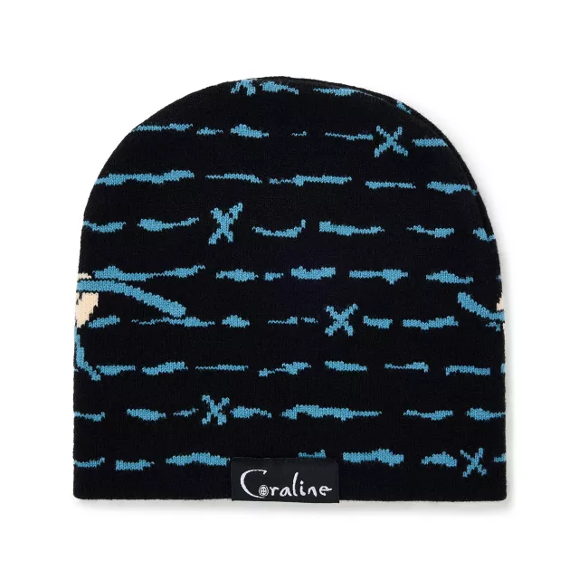 Coraline Button Eyes Beanie Hat at Spencer's