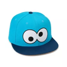 Cookie Monster Eyes Snapback Hat - Sesame Street at Spencer's