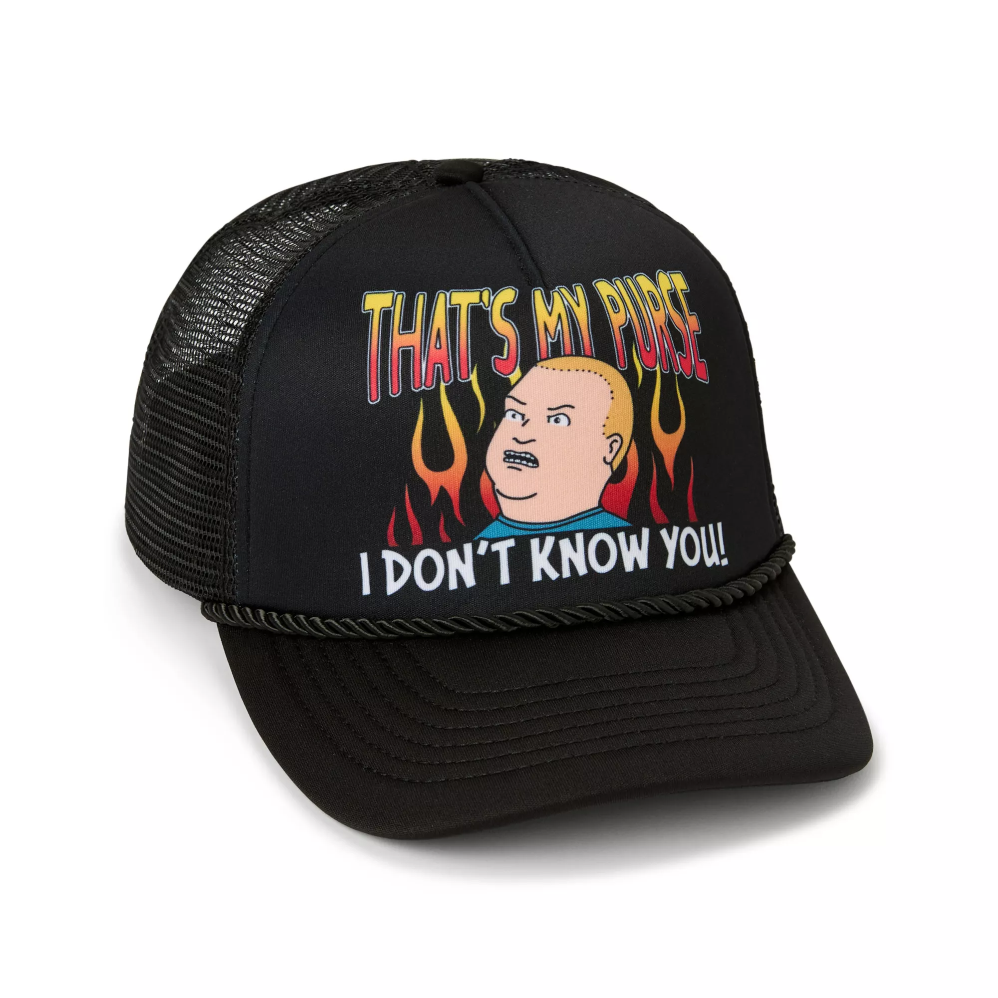 King of the Hill That's My Purse Trucker Hat at Spencer's