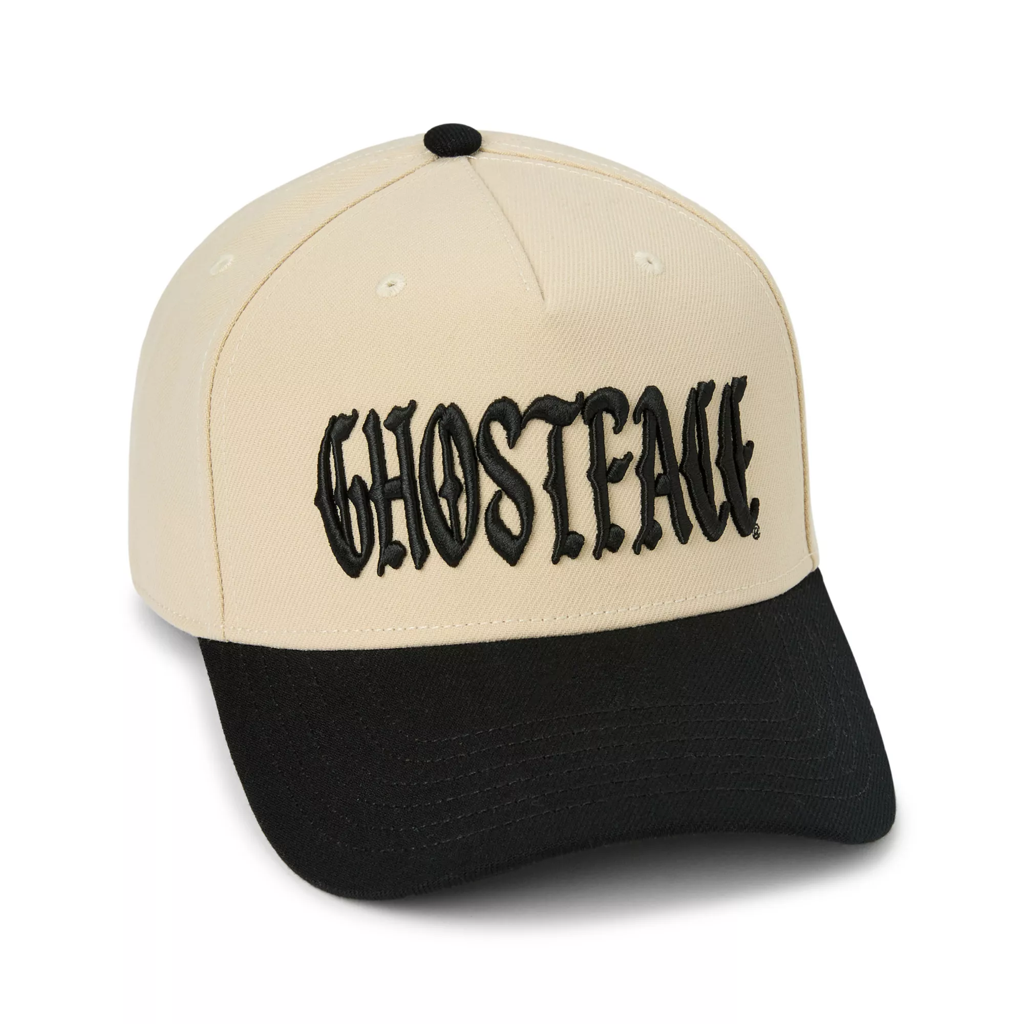 Ghost Face Gothic Two-Tone Snapback Hat at Spencer's