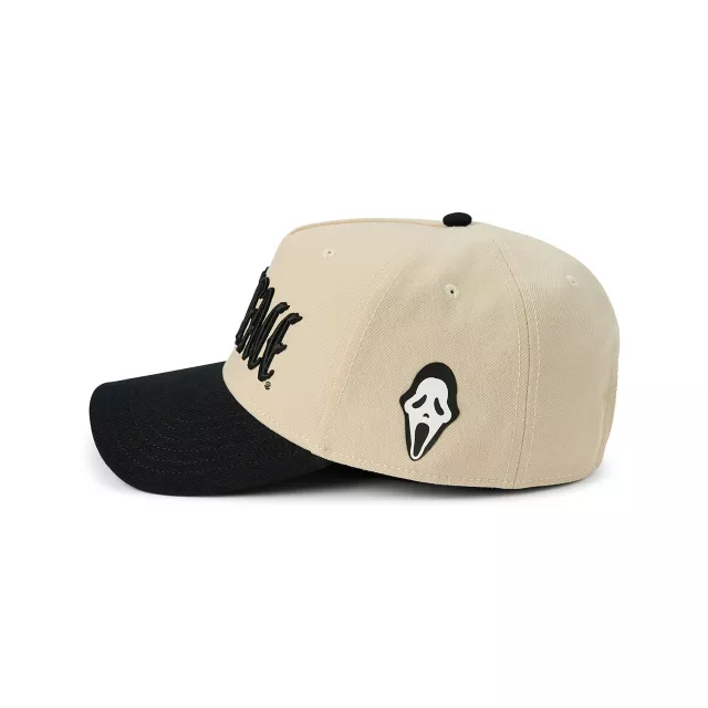 Ghost Face Gothic Two-Tone Snapback Hat at Spencer's