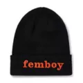 Femboy Cuff Beanie Hat at Spencer's