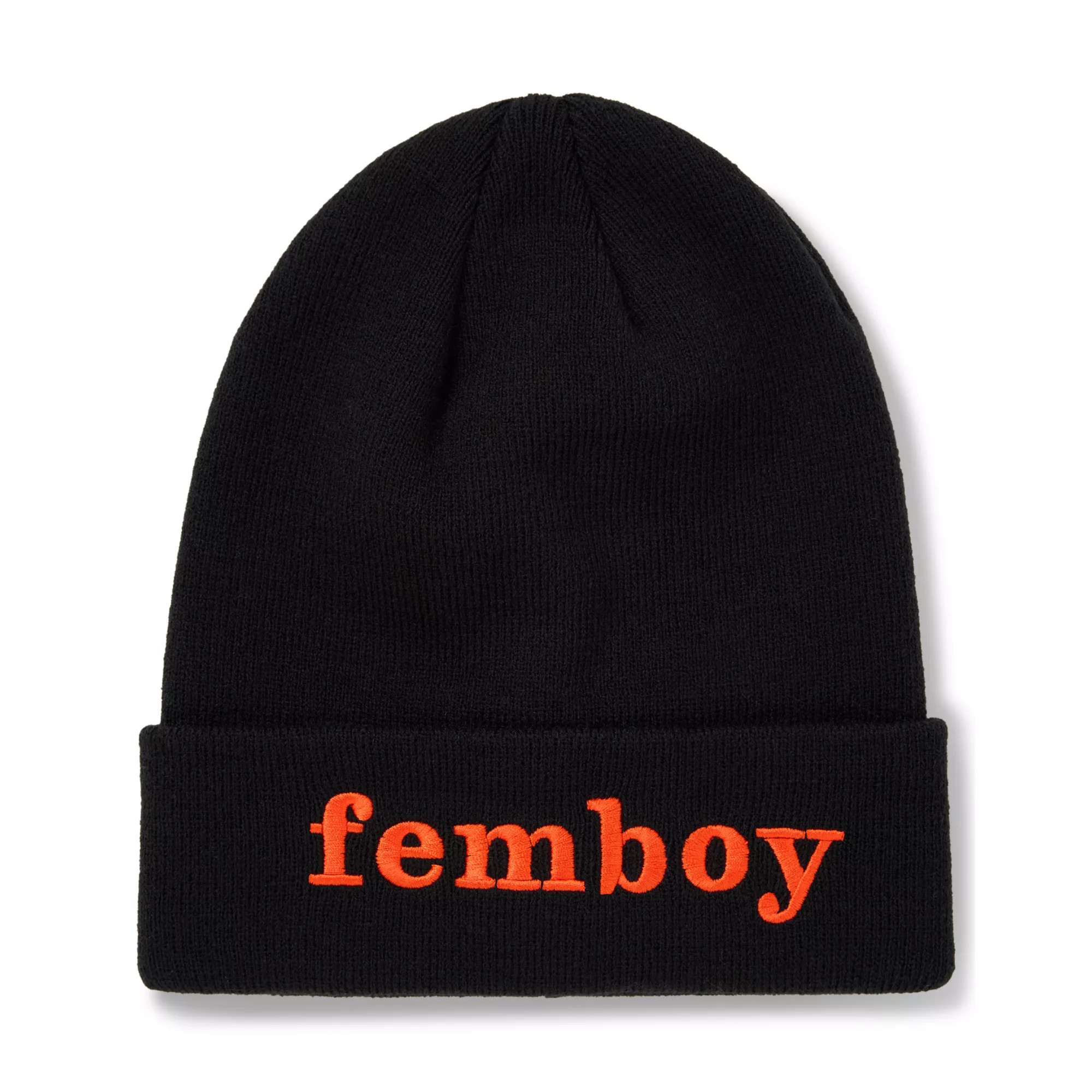 Femboy Cuff Beanie Hat at Spencer's