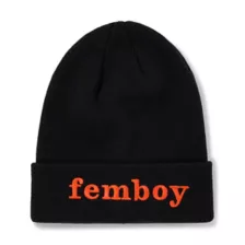 Femboy Cuff Beanie Hat at Spencer's