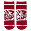 Dr. Pepper Fuzzy Ankle Socks - 3 Pack at Spencer's