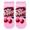 Dr. Pepper Fuzzy Ankle Socks - 3 Pack at Spencer's