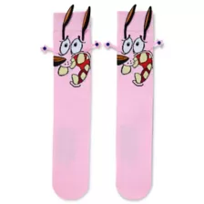 Courage the Cowardly Dog 3D Hand Crew Socks at Spencer's