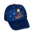 Betty Boop Starry Biker Trucker Hat at Spencer's