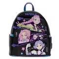 Loungefly KPop Demon Hunters Huntr/x Mini Backpack with ID Badge at Spencer's