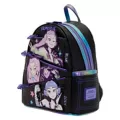 Loungefly KPop Demon Hunters Huntr/x Mini Backpack with ID Badge at Spencer's