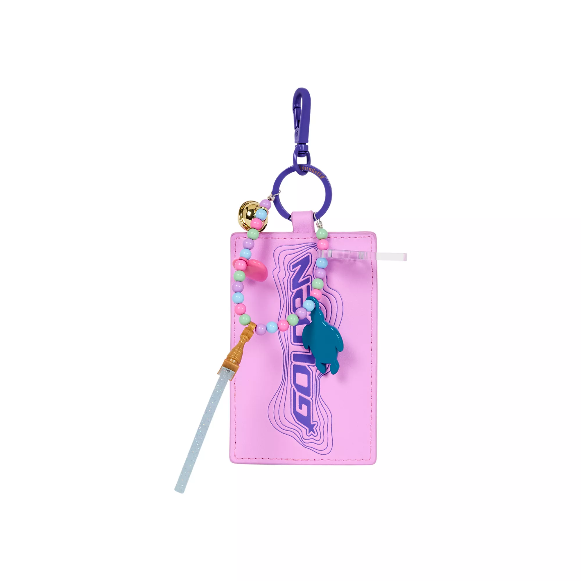 Loungefly KPop Demon Hunters Huntr/x Mini Backpack with ID Badge at Spencer's
