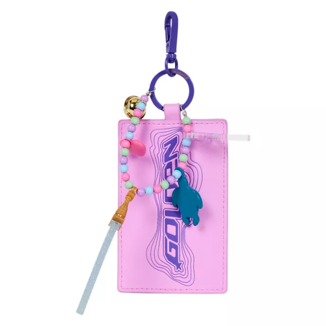 Loungefly KPop Demon Hunters Huntr/x Mini Backpack with ID Badge at Spencer's
