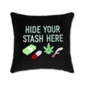 Hide Your Stash Pocket Pillow at Spencer's